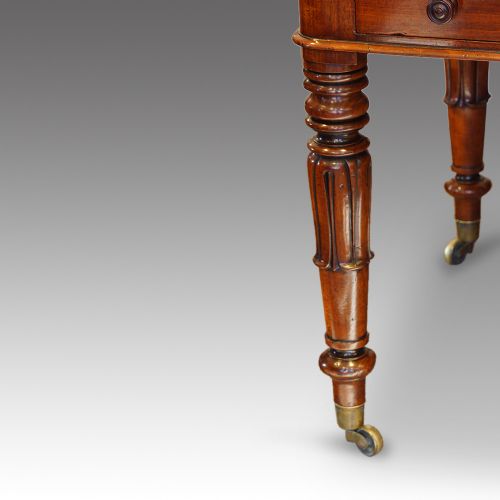 fig 6. William IV mahogany writing table