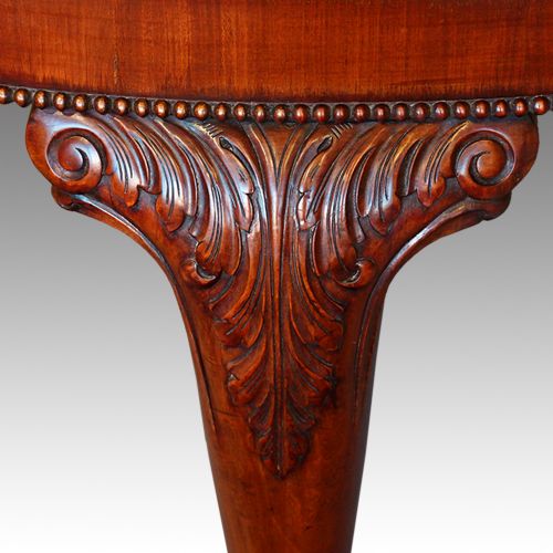 fig 2. Edwardian mahogany 3 leaf extending dining table 3m long