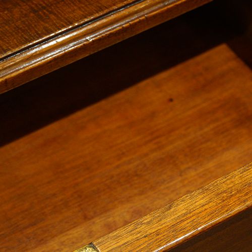 fig 1. Victorian mahogany double pedestal desk