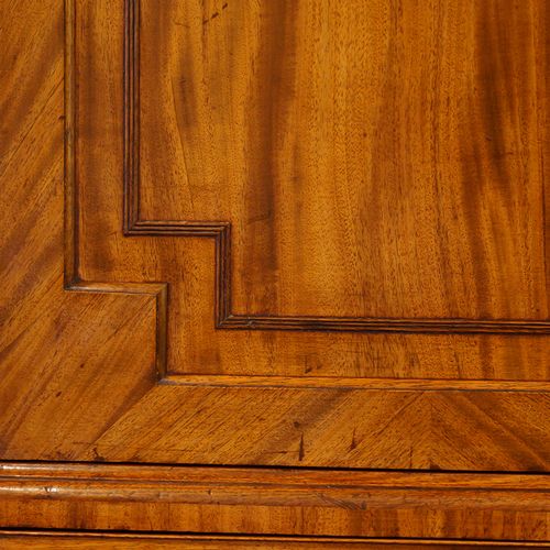 fig 6. Regency mahogany press wardrobe