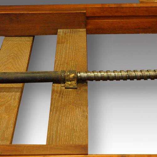 fig 2. Edwardian mahogany 2 leaf extending dining table