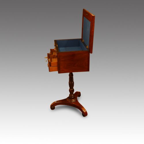 fig 2. Regency mahogany worktable