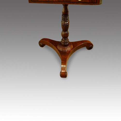 fig 3. Regency mahogany worktable