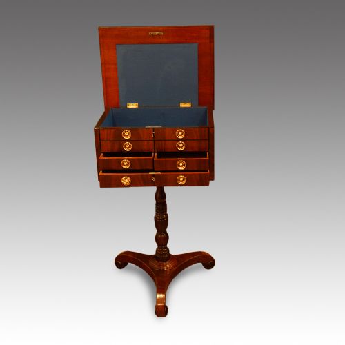fig 4. Regency mahogany worktable