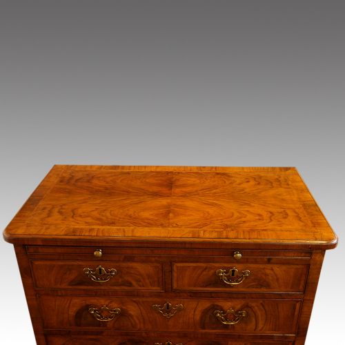 fig 7. Antique walnut chest of drawers