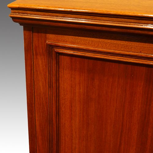 fig 7. Victorian walnut linen press by Howard and sons