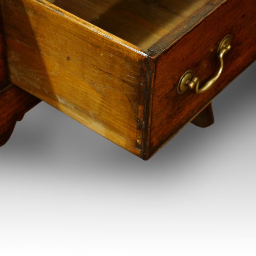 fig 5. Antique oak low dresser base