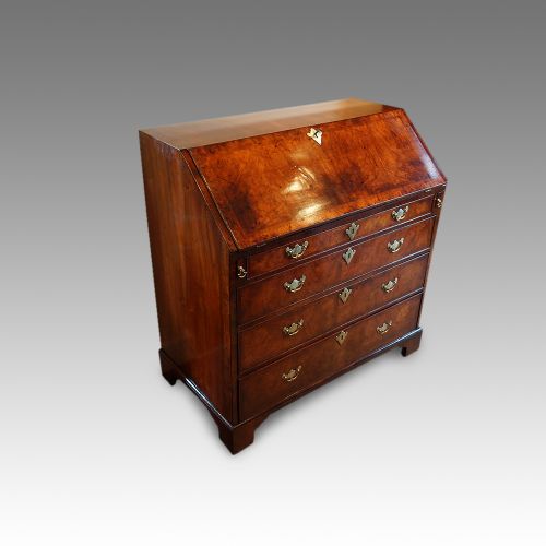 fig 1. Antique walnut bureau