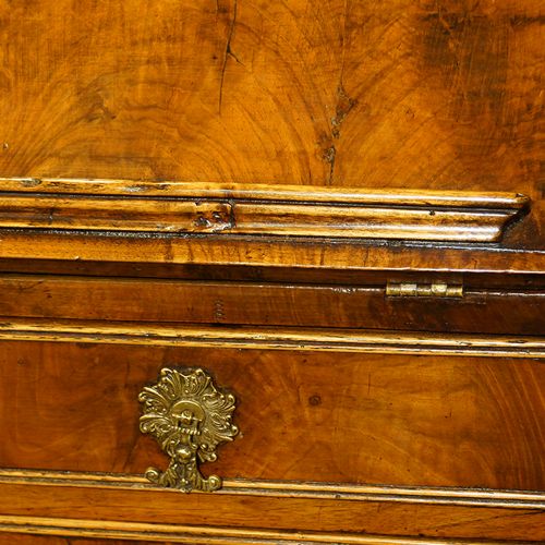 fig 1. Antique walnut bureau