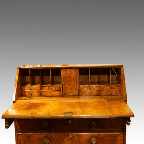 fig 6. Antique walnut bureau
