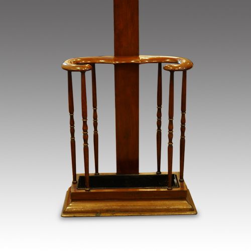 fig 1. Victorian mahogany hallstand