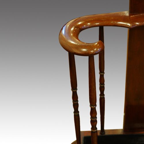 fig 4. Victorian mahogany hallstand