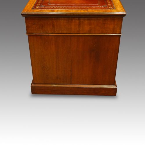 fig 6. Edwards & Roberts walnut pedestal desk