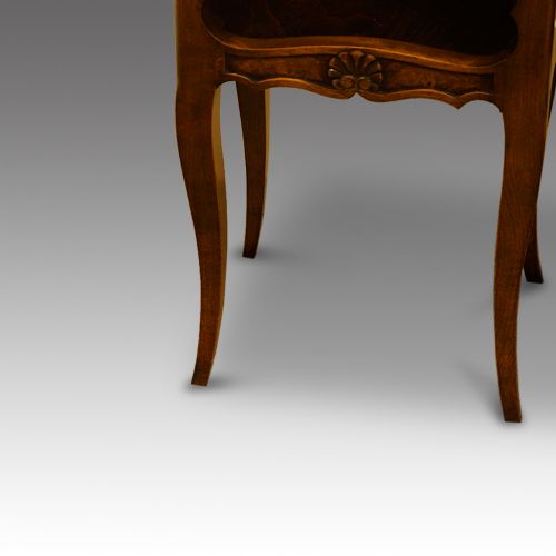 fig 3. Pair of French country bedside cabinets
