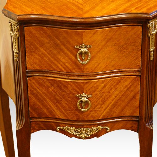 fig 3. Pair of French bedside cabinets