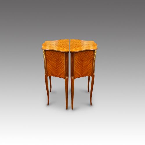 fig 5. Pair of French bedside cabinets