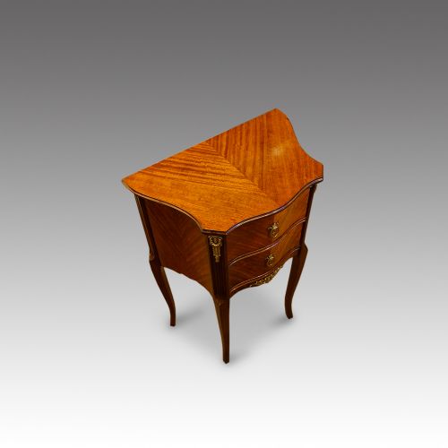 fig 6. Pair of French bedside cabinets