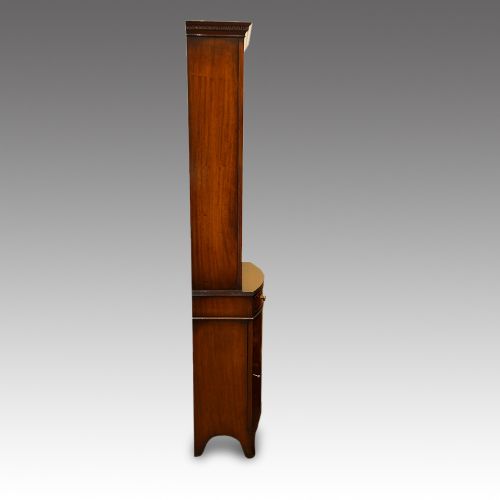 fig 4. George VI mahogany narrow bookcase