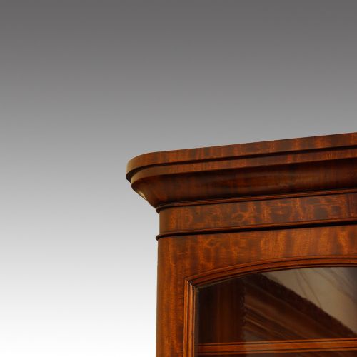 fig 2. Victorian mahogany library bookcase