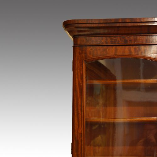 fig 7. Victorian mahogany library bookcase