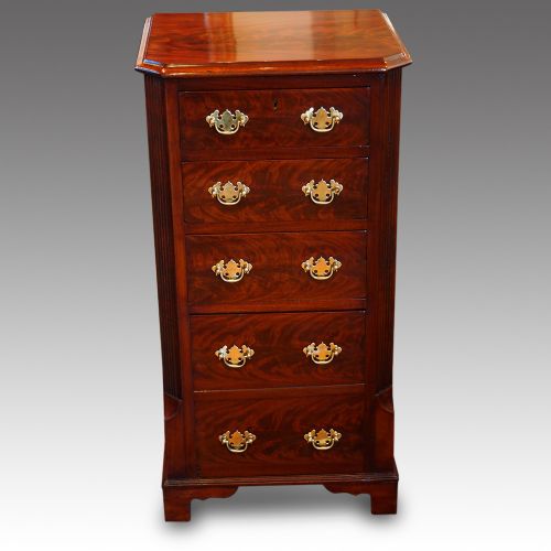 fig 4. Pair of Victorian mahogany chests