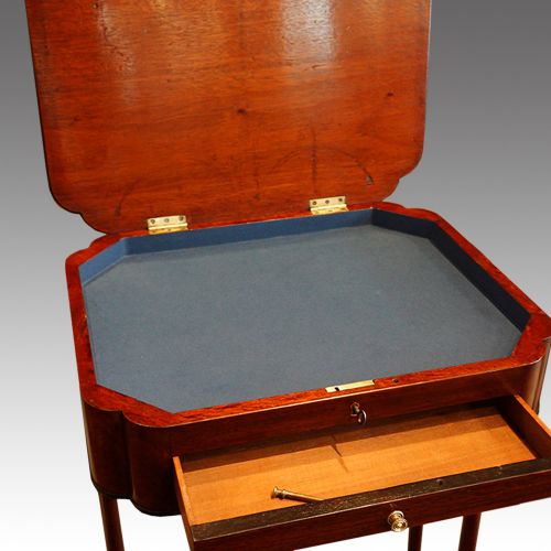 fig 2. Regency mahogany worktable