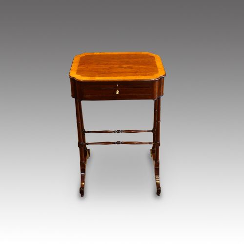 fig 4. Regency mahogany worktable