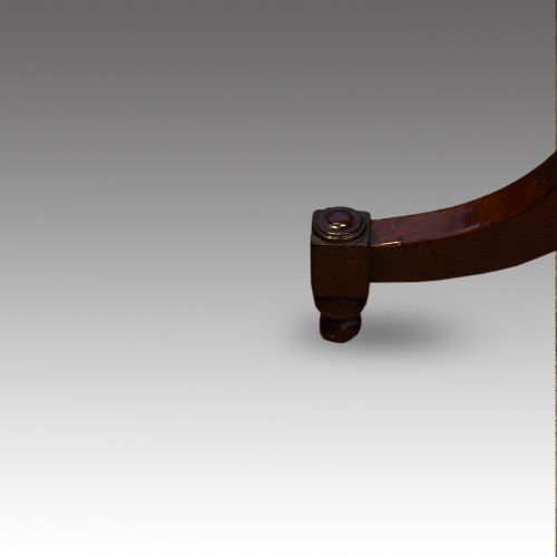 fig 7. Regency mahogany worktable