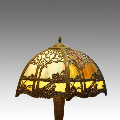 fig 4. 1920's mushroom lamp