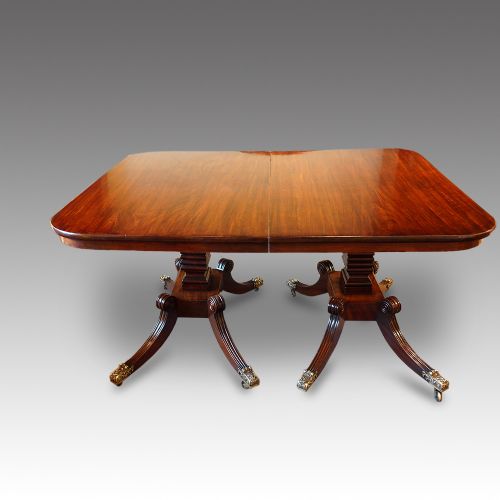 fig 3. William IV mahogany dining table