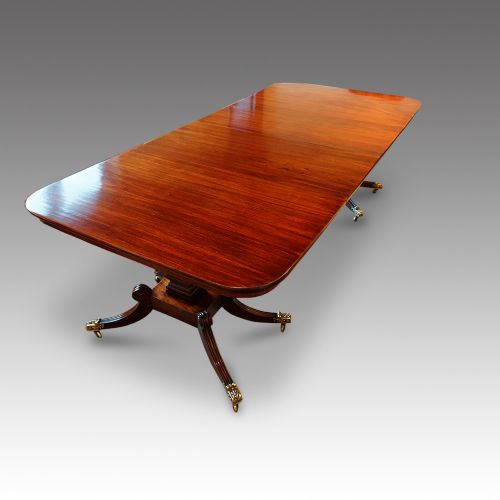 fig 6. William IV mahogany dining table