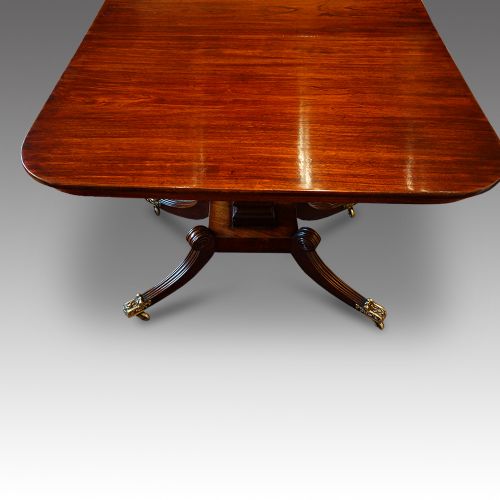 fig 7. William IV mahogany dining table