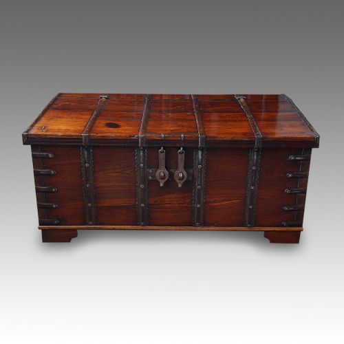 Antique Colonial Merchant’s Chest