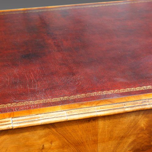 fig 2. Walnut 1920’s pedestal desk