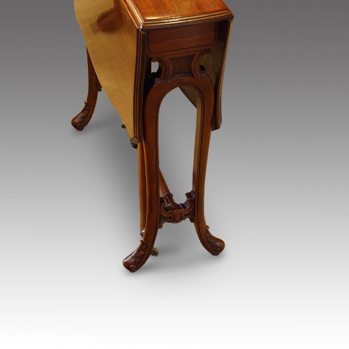 fig 1. Edwardian mahogany Sutherland table
