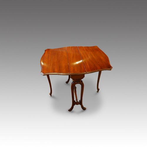 fig 6. Edwardian mahogany Sutherland table