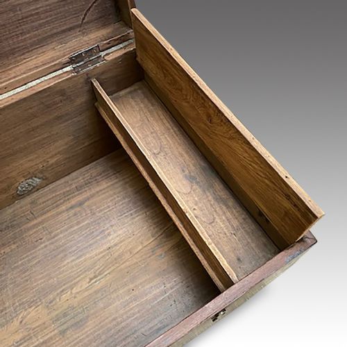 fig 3. Victorian brass bound military chest