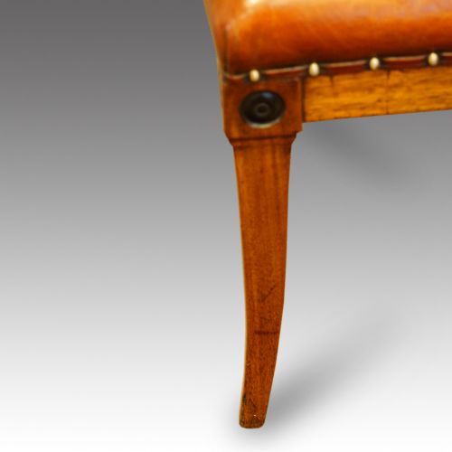 fig 1. Mahogany tub shaped Desk Chair