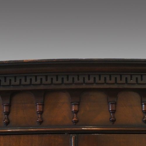 fig 3. George V mahogany bookcase
