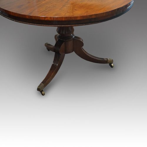 fig 2. William IV mahogany small dining table