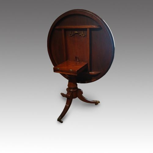 fig 5. William IV mahogany small dining table