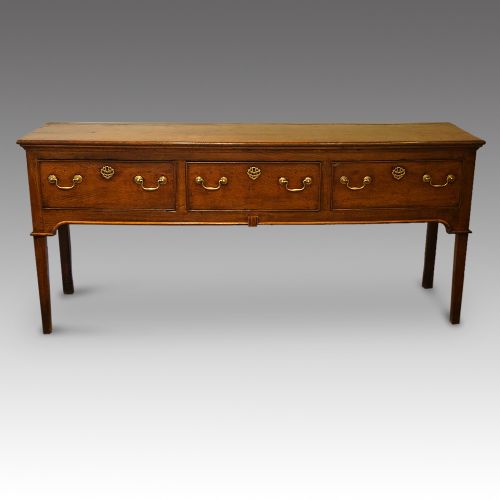 Antique Oak Dresser Base