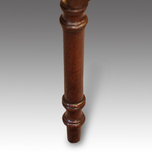 fig 7. Georgian style leather library tub chair