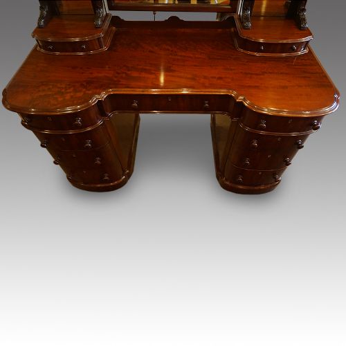 fig 1. Victorian mahogany dressing table