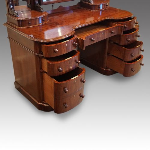 fig 2. Victorian mahogany dressing table
