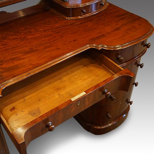 fig 4. Victorian mahogany dressing table