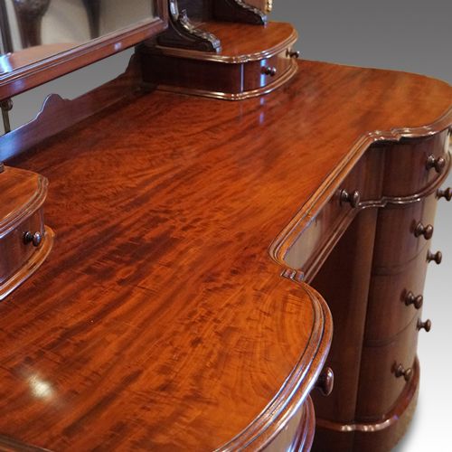 fig 7. Victorian mahogany dressing table