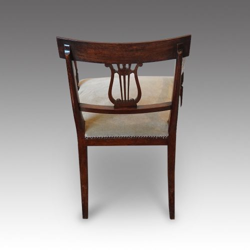 fig 2. Set of 12 Regency mahogany dining chairs