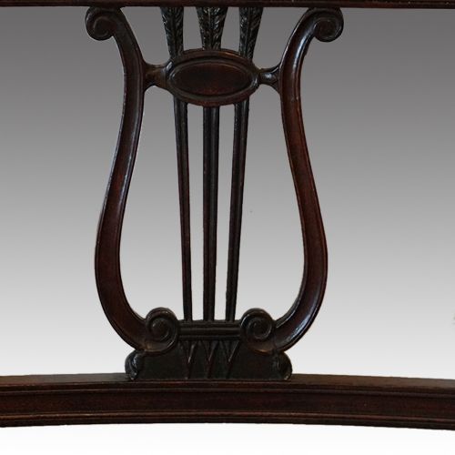 fig 4. Set of 12 Regency mahogany dining chairs