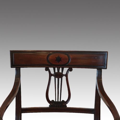 fig 5. Set of 12 Regency mahogany dining chairs